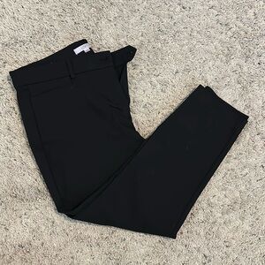 Black Loft The Surton Skinny dress pant size 14P